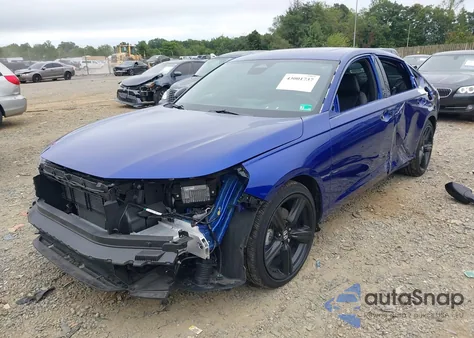 2024 Honda Accord Hybrid Sport-L from USA, damaged, VIN 1HGCY2F72RA047397